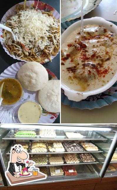 Hotel Rajnandan Sweets offers a selection of desserts