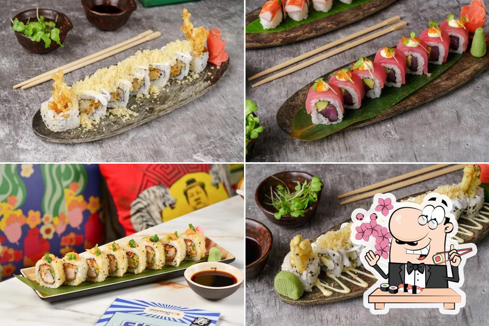 Get different sushi options