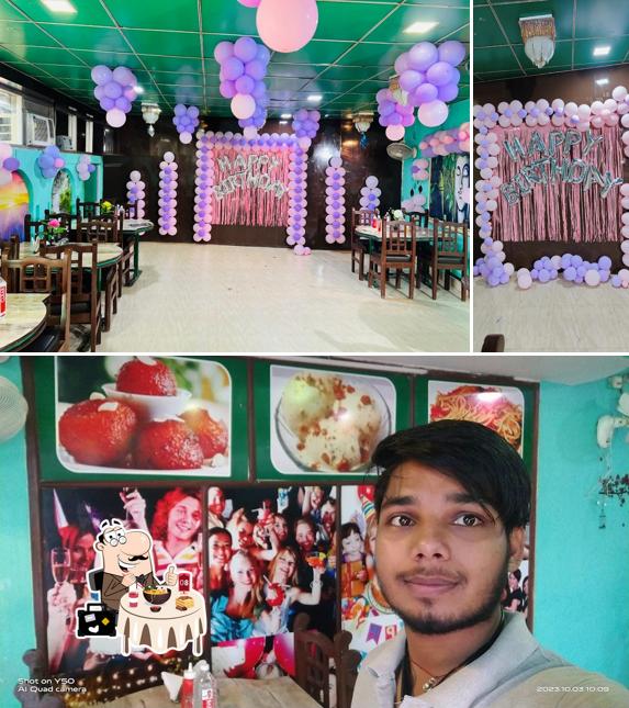 Food at Near siktaur chauraha