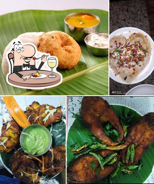 Food at Party Land Family Restaurant