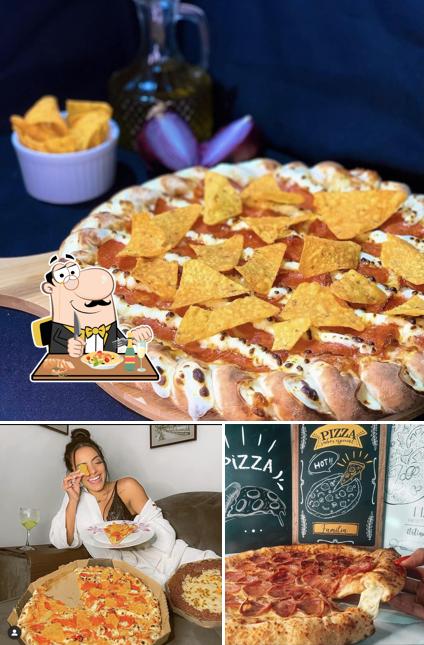 Comida em Pizzaria D’Gusta Rodízio