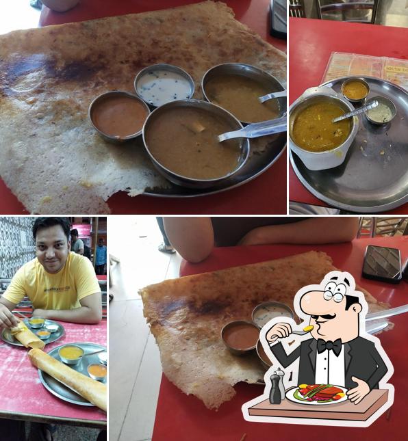 Masala dosa at South Indian cafe