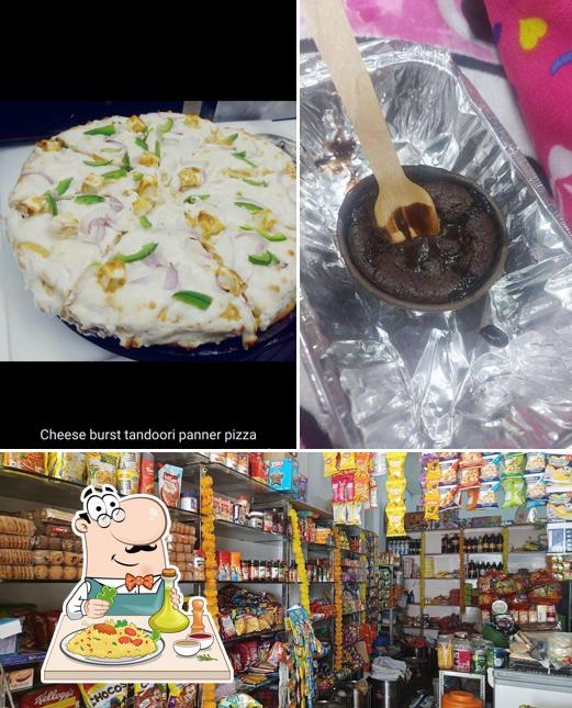 The picture of food and interior at Royal Pizza Lover
