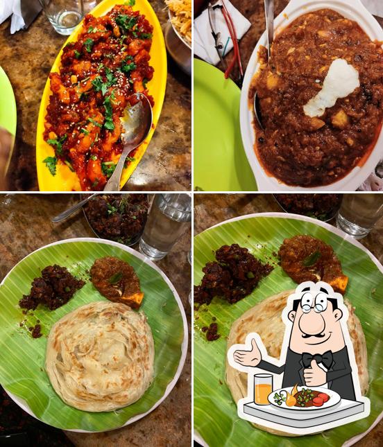 Food at Sathars Restaurant
