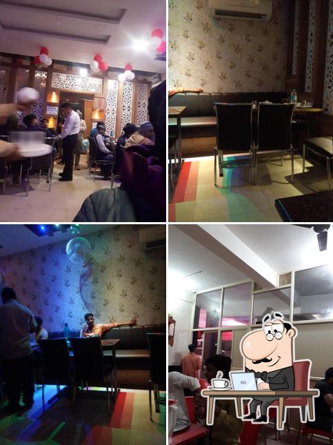 The interior of Taste Of Punjab
