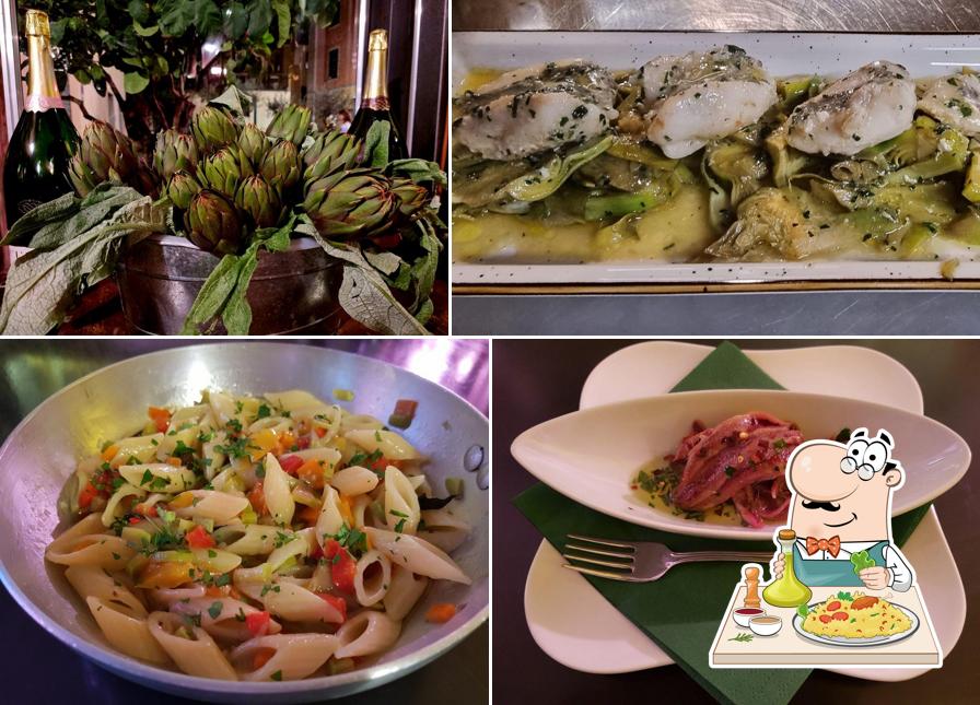 Platti al La Cantina di Re Carciofo