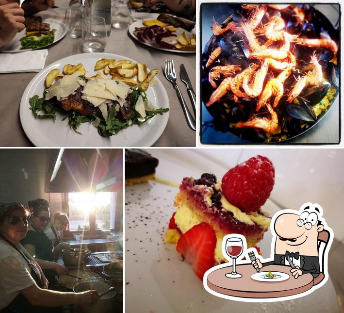 Platti al Trattoria Casa De Tuti