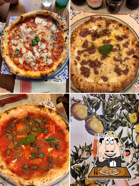 Prenditi tra le svariate varianti di pizza