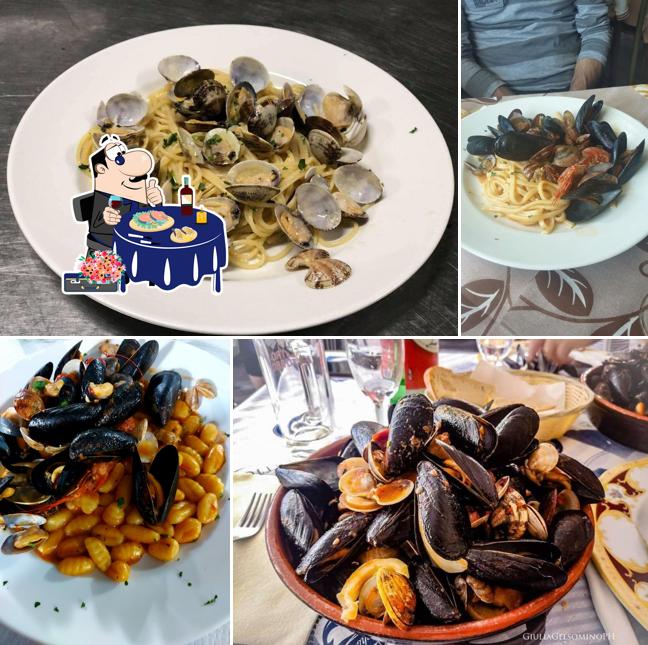 Prova la cucina di mare a Ristorante Pizzeria Vecchio Mulino