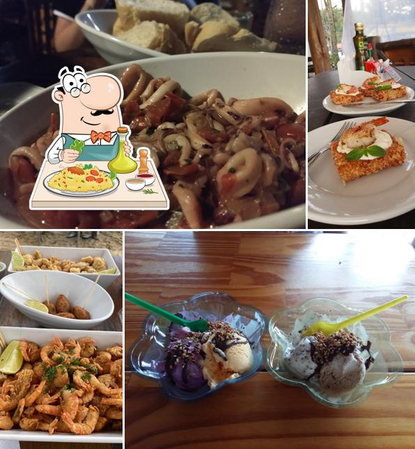 Comida em Creperia N'areia