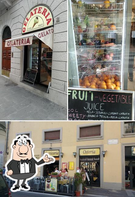 Gli interni di Gelateria Santa Maria novella