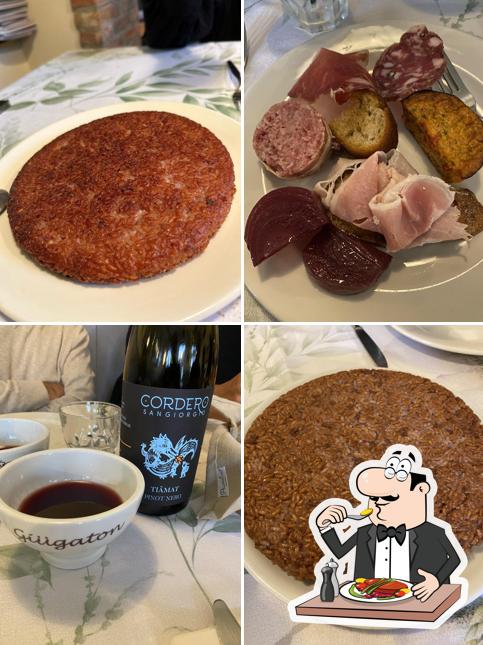 Cibo al L'Ustaria di Giugaton