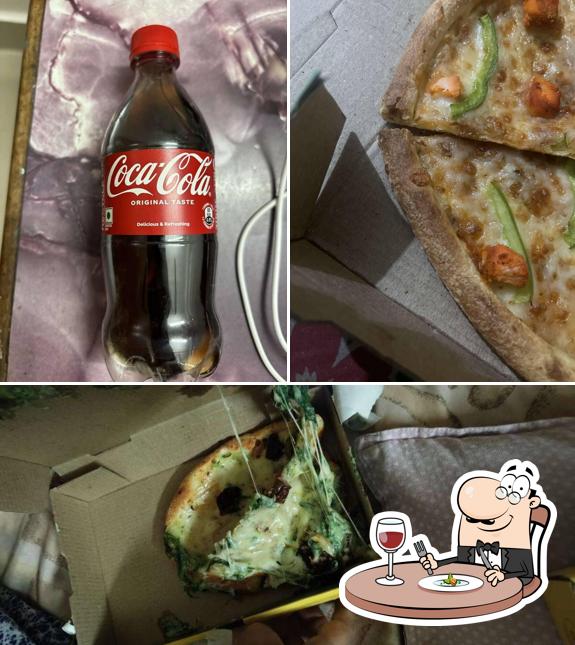 The restaurant's food and beverage