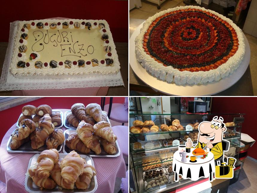 Platti al Pasticceria Pellegrini