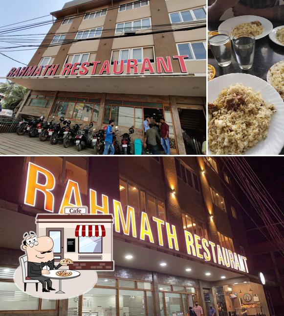 Enjoy the view at the outside area of Rahmath Restaurant