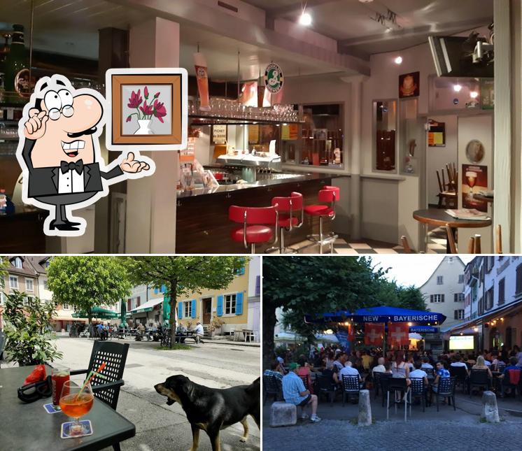 Dai un'occhiata agli interni di Restaurant Bar La New Bayerische