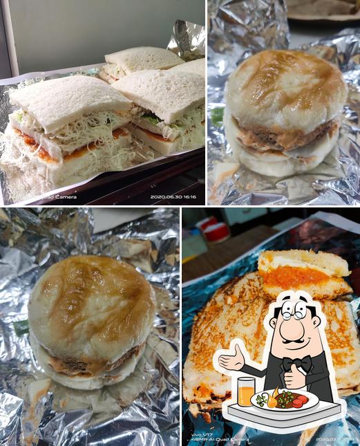 Food at D BIG MAN SANDWICH