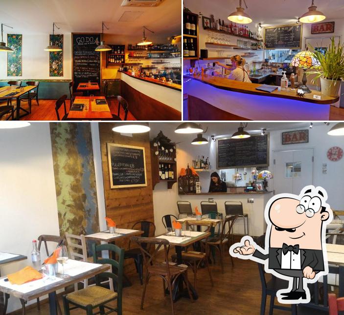 Gli interni di GO.DO. Burger Bar&Bistrot - Hamburgeria Ristorante