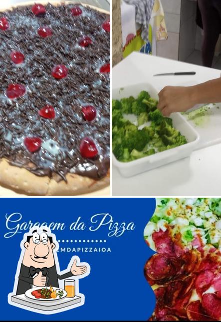 Platos en Garagem da Pizza Itapoá