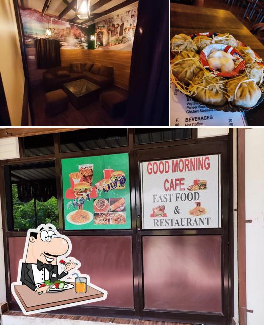 The photo of food and interior at Goodmorning Cafe