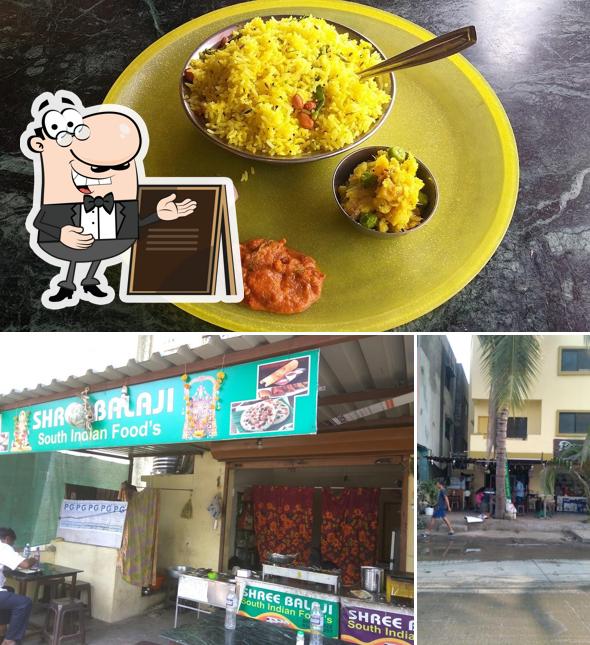 The exterior of Shree Balaji South Indian Foods