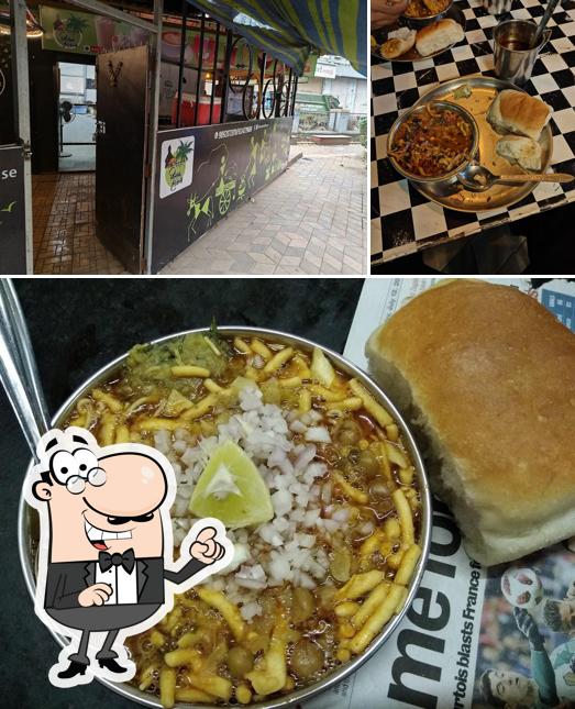 The interior of Surabhi Snacks Corner