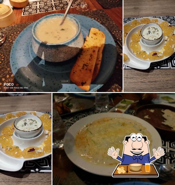 Clam chowder at Under The Neem Trees