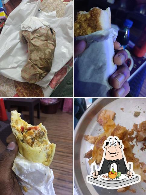 Food at Chicken Shawarma Hub