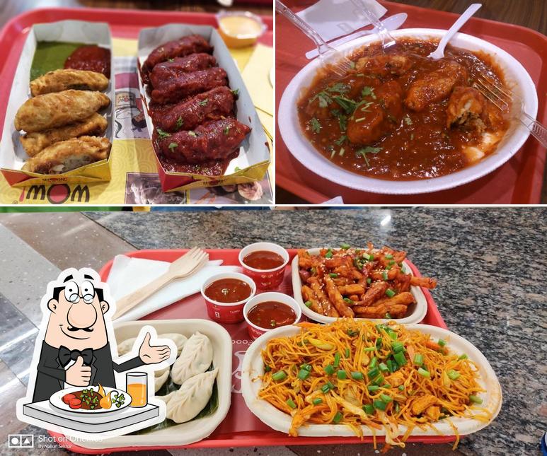 Food at Wow! Momo