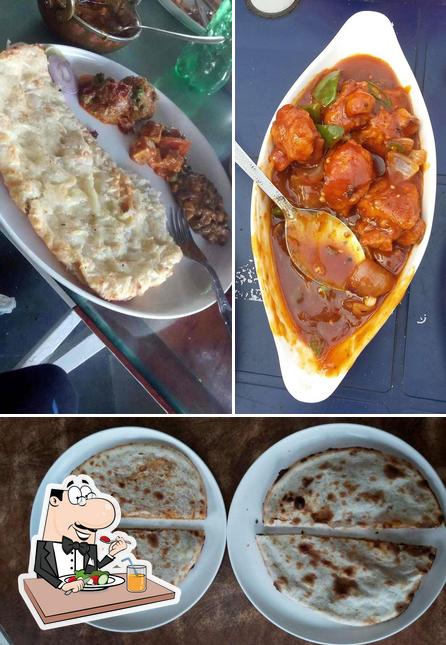 Food at Azad Hind Dhaba