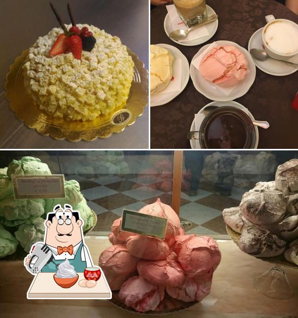 Pasticceria Ponte delle Paste - Venezia serve un'ampia selezione di dessert