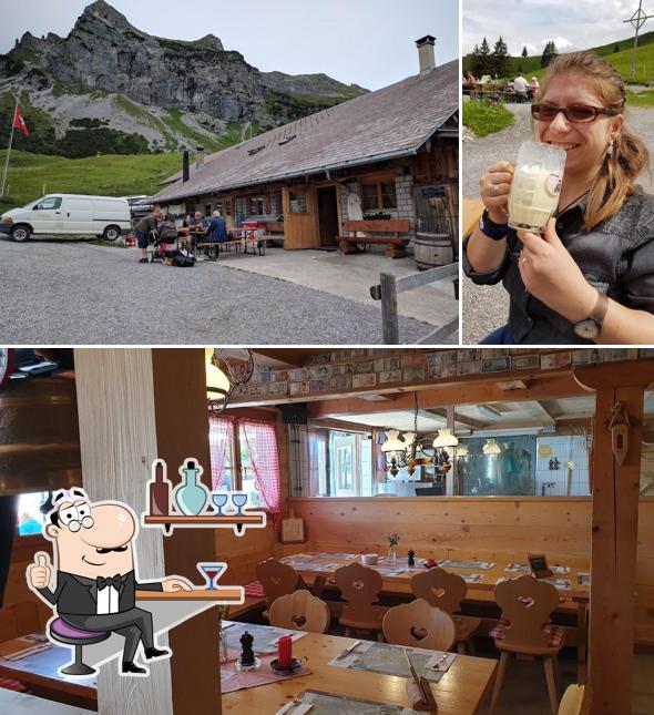 La interni e esterno del ristorante