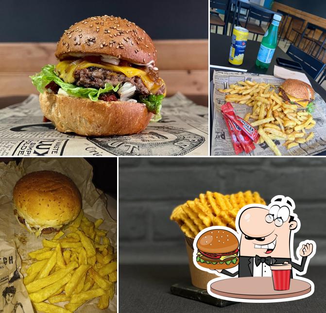 Hamburger à Food Court