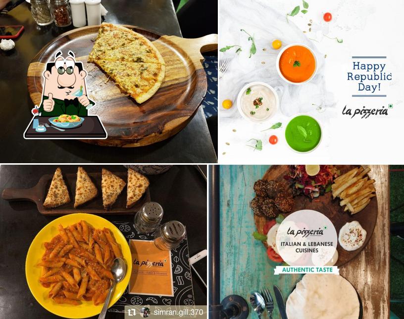 Meals at LA PIZZERIA