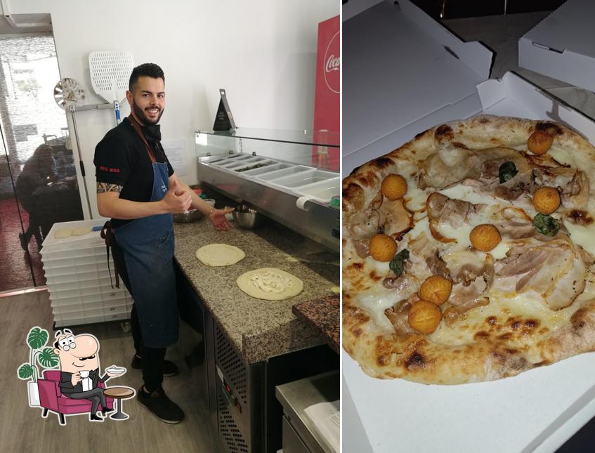 Gli interni di Diametro 31 Pizza e fritti d’autore
