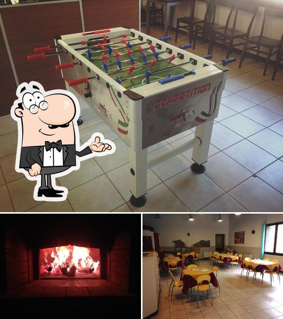 Gli interni di L' Idea Bar - Tennis Cengio