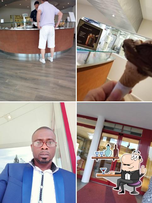 Gli interni di Gelateria Latte e Cacao