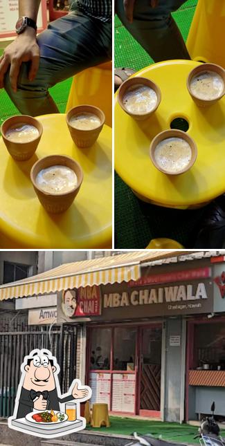 The restaurant's food and exterior