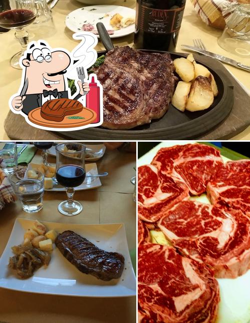 Scegli i un pasto a base di carne a Osteria al Cortile