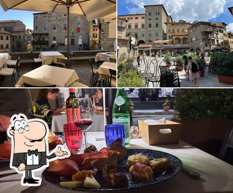 Gli interni di Ristorante La Loggetta Cortona