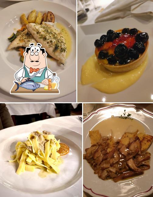 Salmone grigliato al Ristorante Trevisani