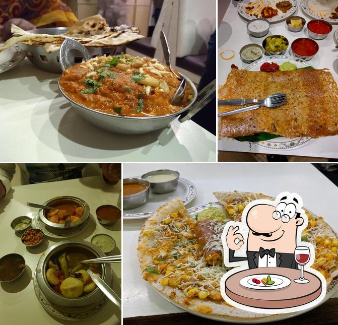 Food at Swathi Coffee Shoppe