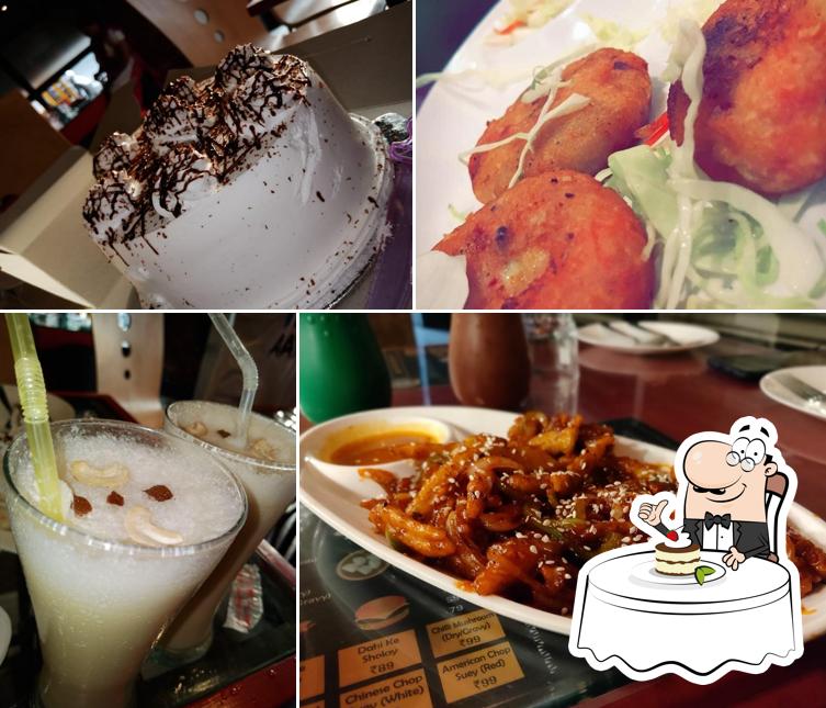 The Golden Diner offers a range of sweet dishes