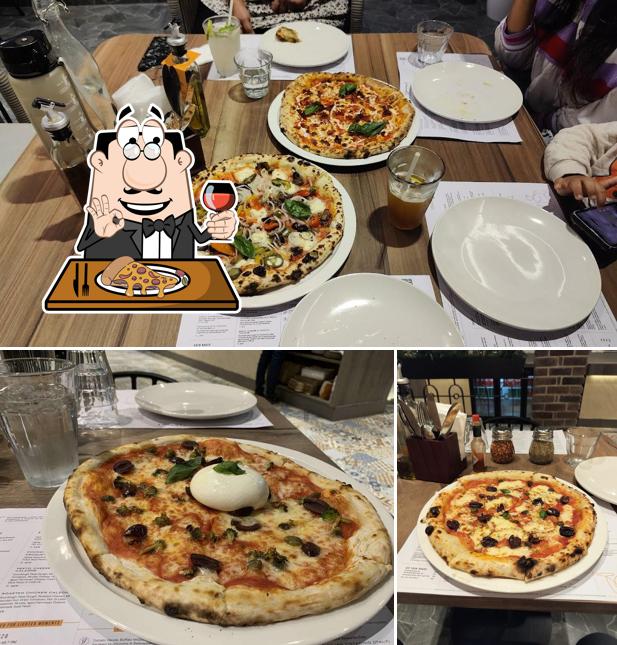 Order different kinds of pizza