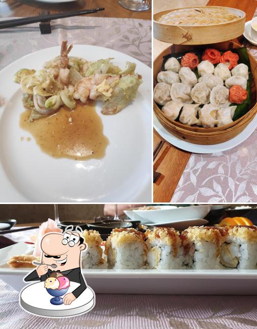 Tamari serves a variety of desserts
