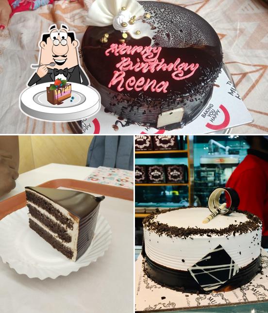 Chocolate cake at The Muffin House