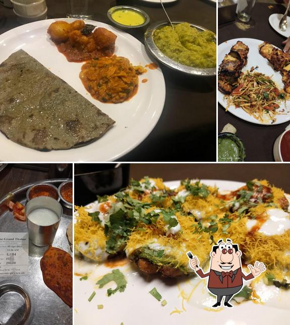 Food at The Grand Thakar Restaurant