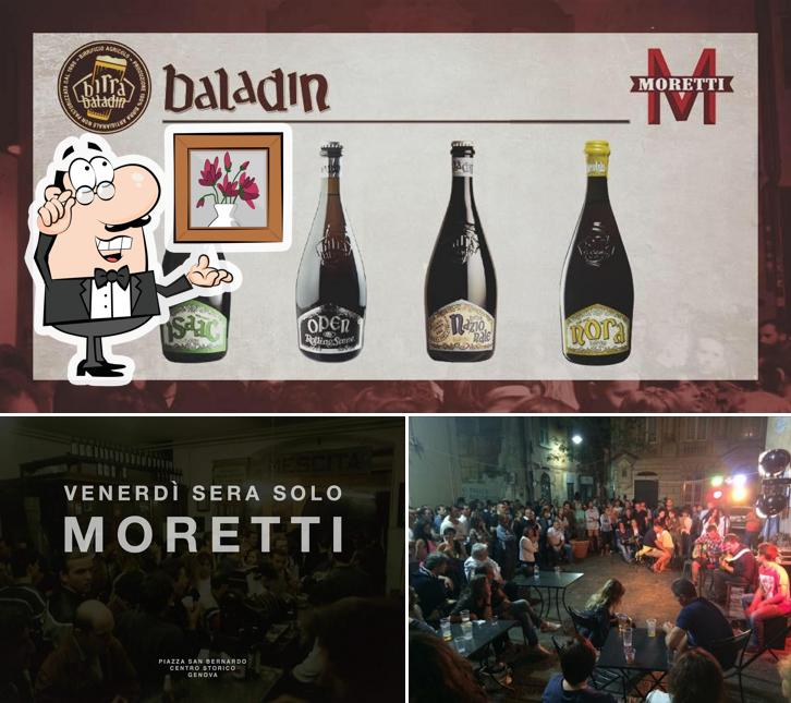 La immagine della interni e birra di Bar Moretti