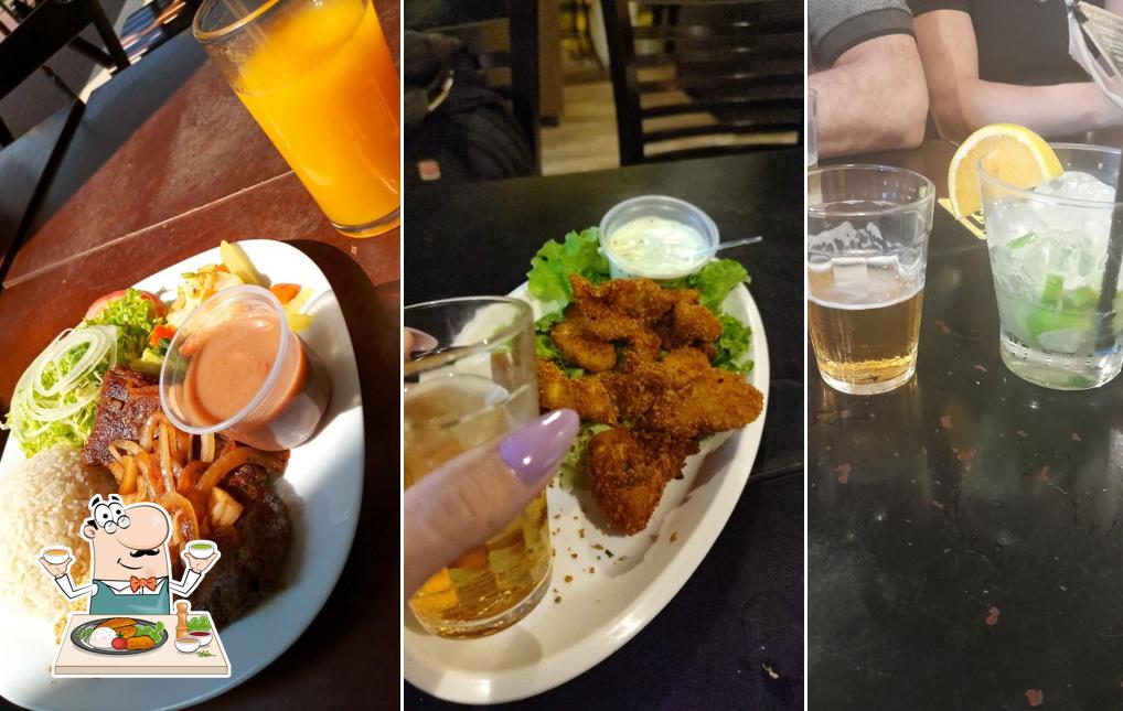 Comida em Bar da Praça e Restaurante - Villa Flora