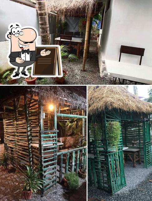 The exterior of Cafe Hut